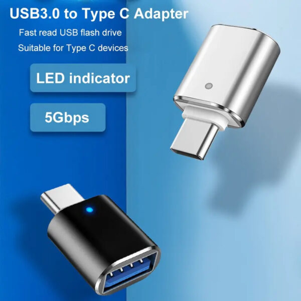USB C Male To USB 3.0 Female Adapters