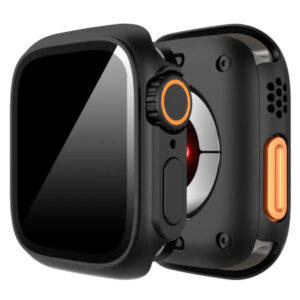 Privacy Screen Protector Case For Apple watch - Matt Black
