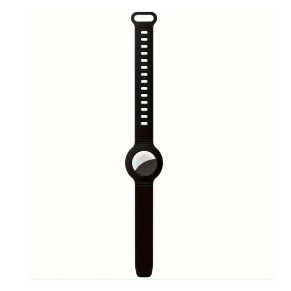 Anti-Theft Airtag Watch Strap- Black