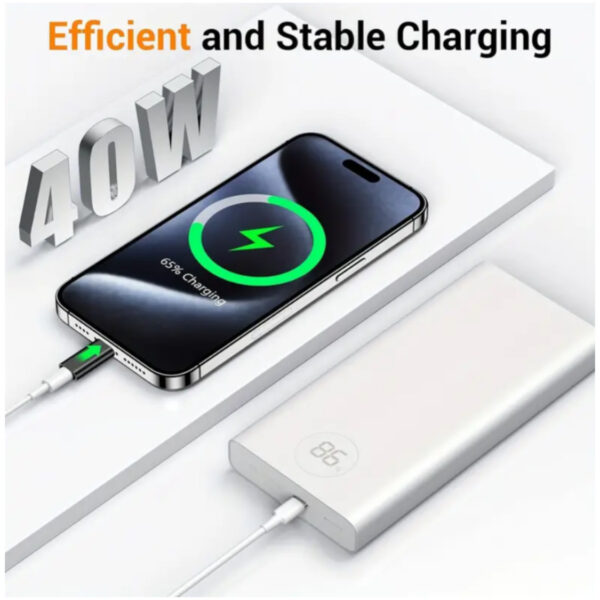 Lightning To USB-C Converter - Black
