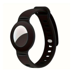 Anti-Theft Airtag Watch Strap- Black