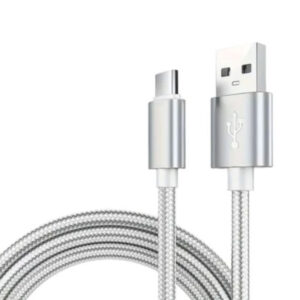 USB C Charging Cable- Silver