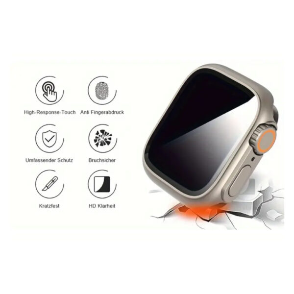 Screen Protector Case For Apple watch - Black